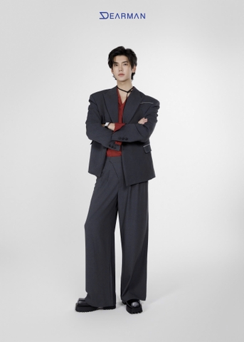 RAYMOND BLAZER- DARK GREY