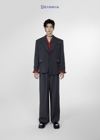 RAYMOND BLAZER- DARK GREY