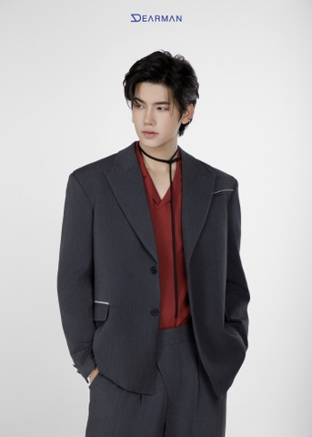 RAYMOND BLAZER- DARK GREY