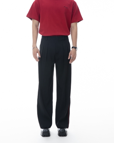 RED LINE TROUSER- BLACK