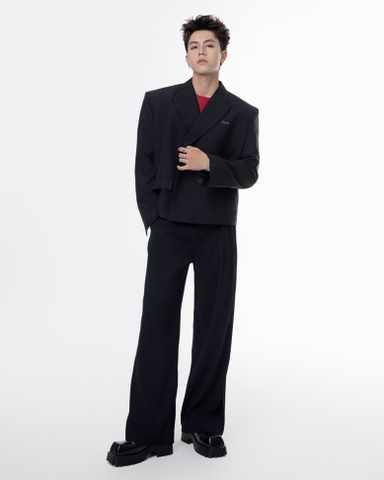 DINO BLAZER- BLACK