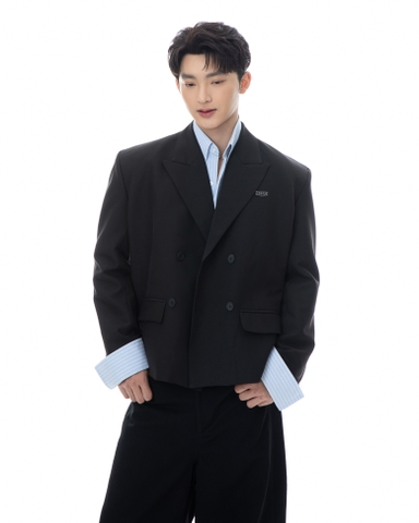 DINO BLAZER- BLACK