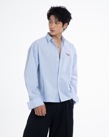 LOVER SHIRT- BLUE STRIPE
