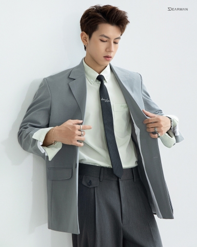 STONY BLAZER- GREY