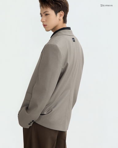 FIN BLAZER- BROWN