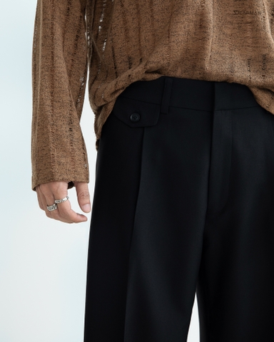 PAULO TROUSER- BLACK