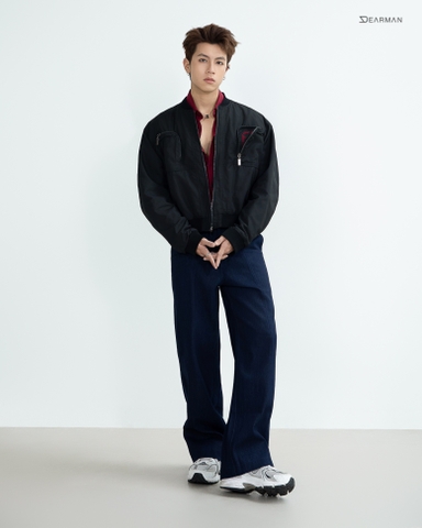 MANI BOMBER- BLACK