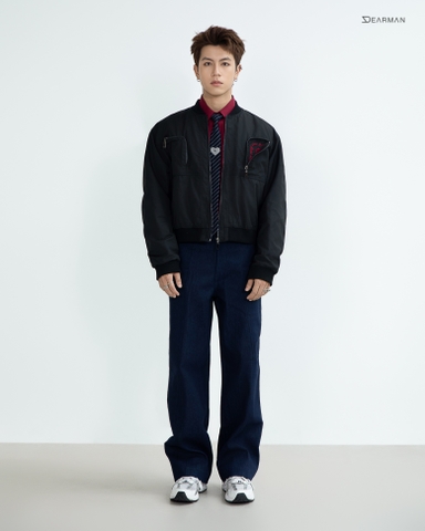 MANI BOMBER- BLACK