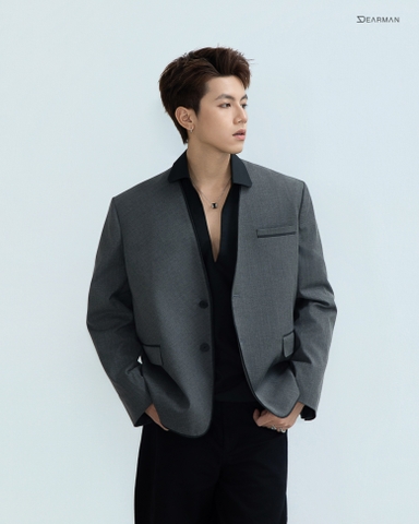 GINO BLAZER- GREY