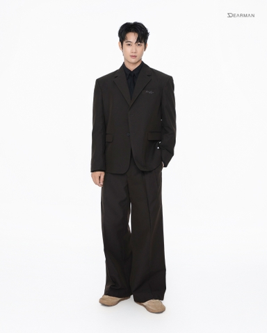 HARU BLAZER- BROWN