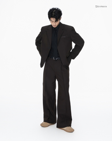 HARU BLAZER- BROWN