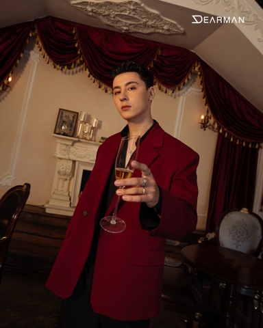 DORIS BLAZER- RED