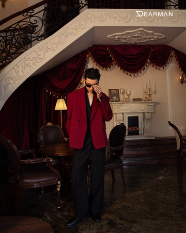 DORIS BLAZER- RED