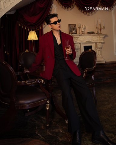DORIS BLAZER- RED