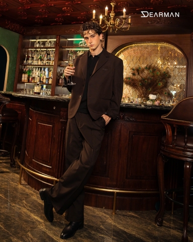 HARU BLAZER- BROWN