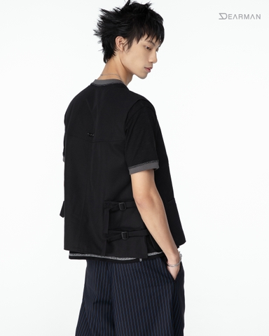 RUNO GILETS- BLACK