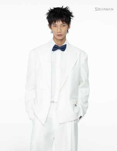 ORIC BLAZER-WHITE