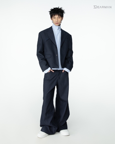 RICKEY BLAZER-DENIM