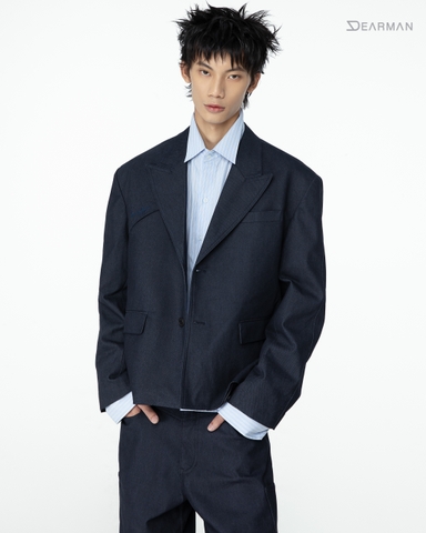RICKEY BLAZER-DENIM