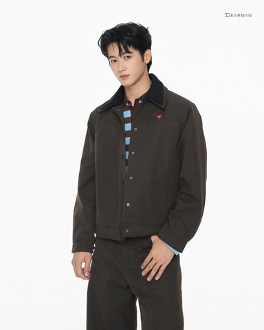 BRANDO JACKET- BROWN