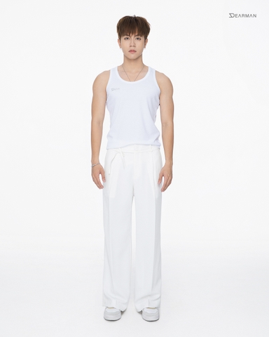 CARLOS TROUSER- WHITE