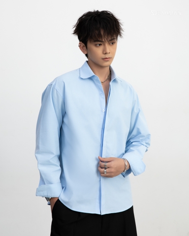 GALVIN SHIRT- BLUE