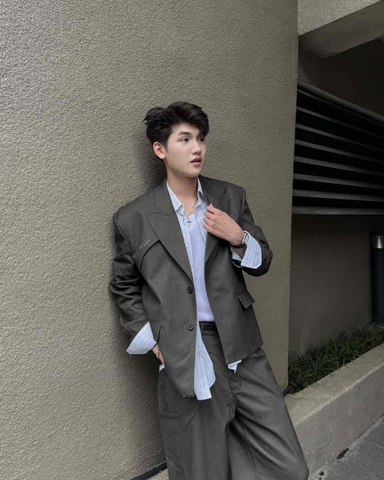 RICKEY BLAZER-SAGE GREEN