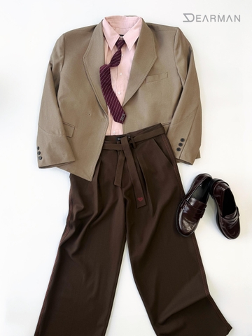 DORI TROUSER-BROWN
