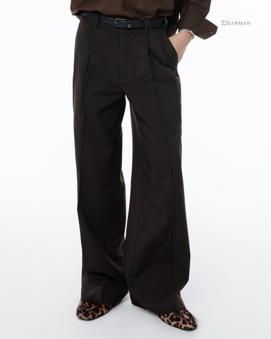 FRANKIE TROUSER- BROWN