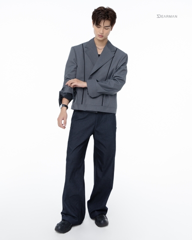 SANRO BLAZER-GREY