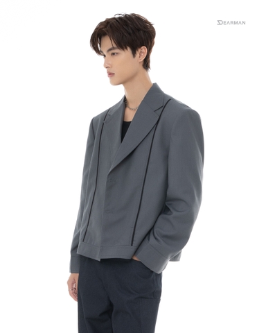 SANRO BLAZER-GREY