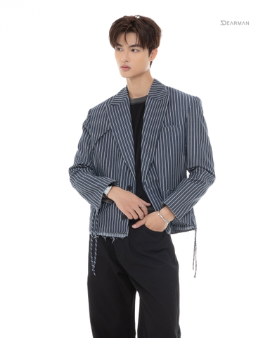 MORGAN BLAZER-STRIPES