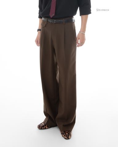 PAULO TROUSER- BROWN