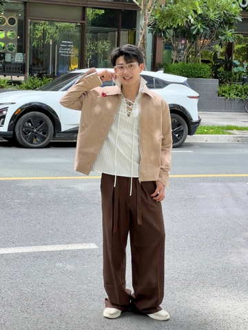 DORI TROUSER-BROWN