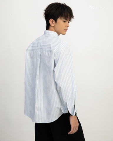 RESSO SHIRT-BLUE STRIPE