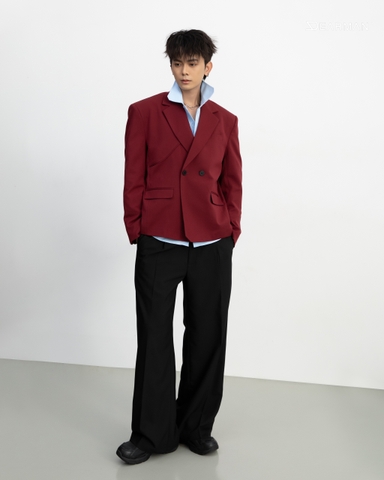 DORIS BLAZER- RED