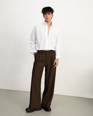 PAULO TROUSER- BROWN