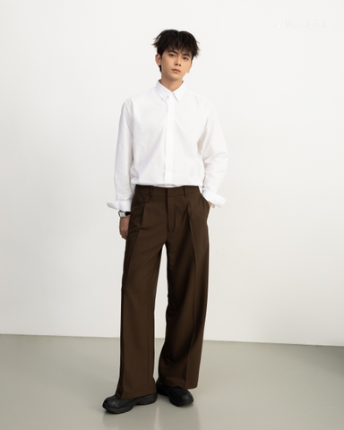 PAULO TROUSER- BROWN