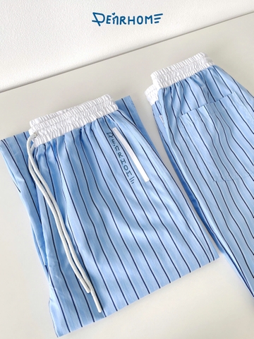 LOLI PANTS- BLUE STRIPE