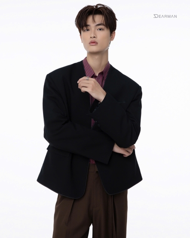 GINO BLAZER-BLACK