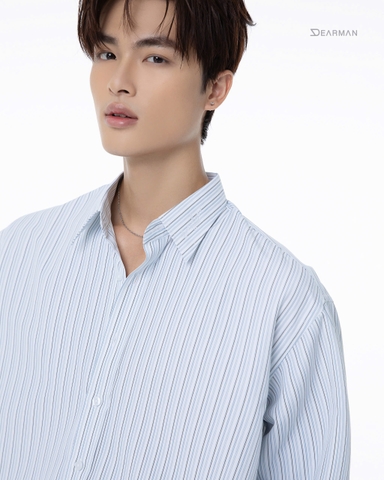 RESSO SHIRT-BLUE STRIPE