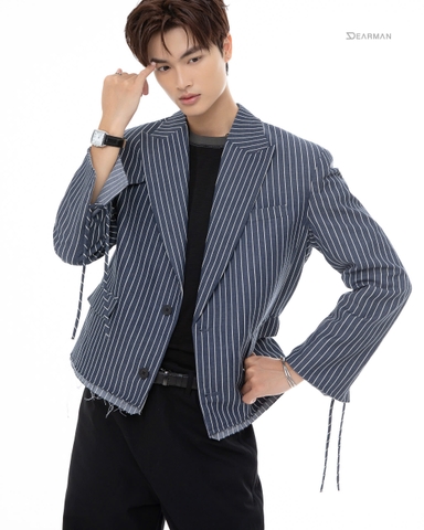 MORGAN BLAZER-STRIPES
