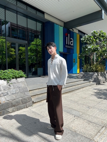 DORI TROUSER-BROWN