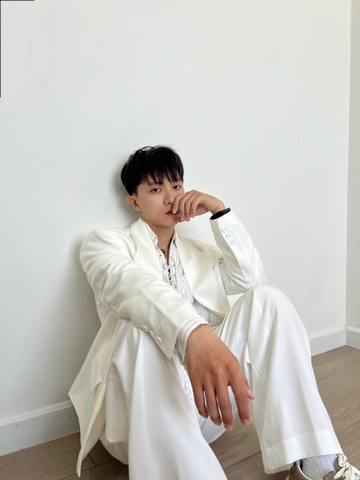 ORIC BLAZER-WHITE