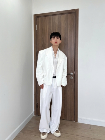 ORIC BLAZER-WHITE