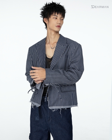MORGAN BLAZER-STRIPES