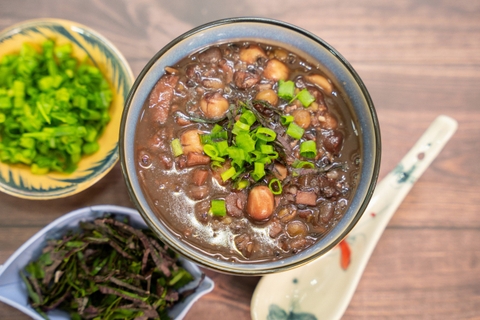 CHÁO NẤM GẠO LỨT