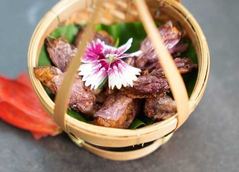 HOA RÂM BỤT NHỒI CHAY