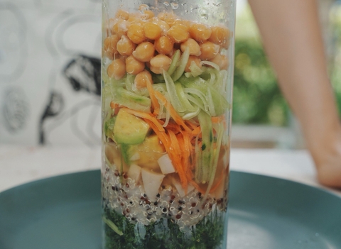 SALAD ÚP NGƯỢC