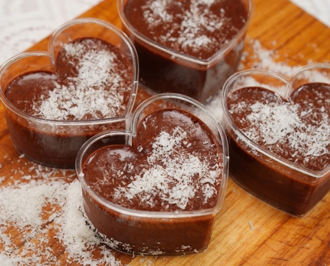 MOUSSE SOCOLA TỪ NƯỚC ĐẬU GÀ